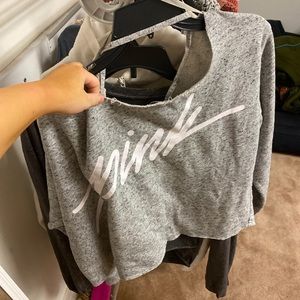 VS pink sweatshirt